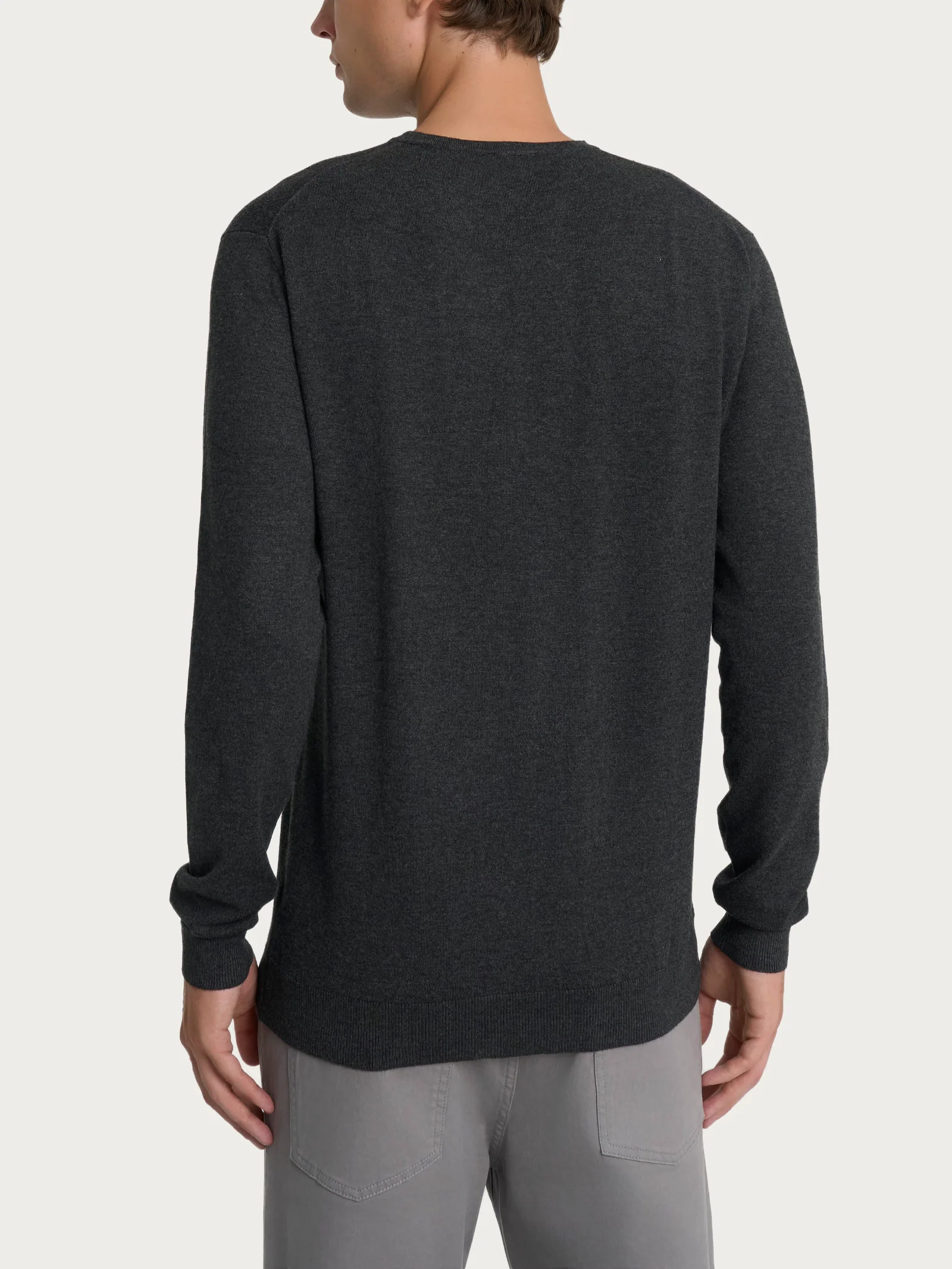 Pull girocollo Four Seasons - Antracite Mel. - Image 2