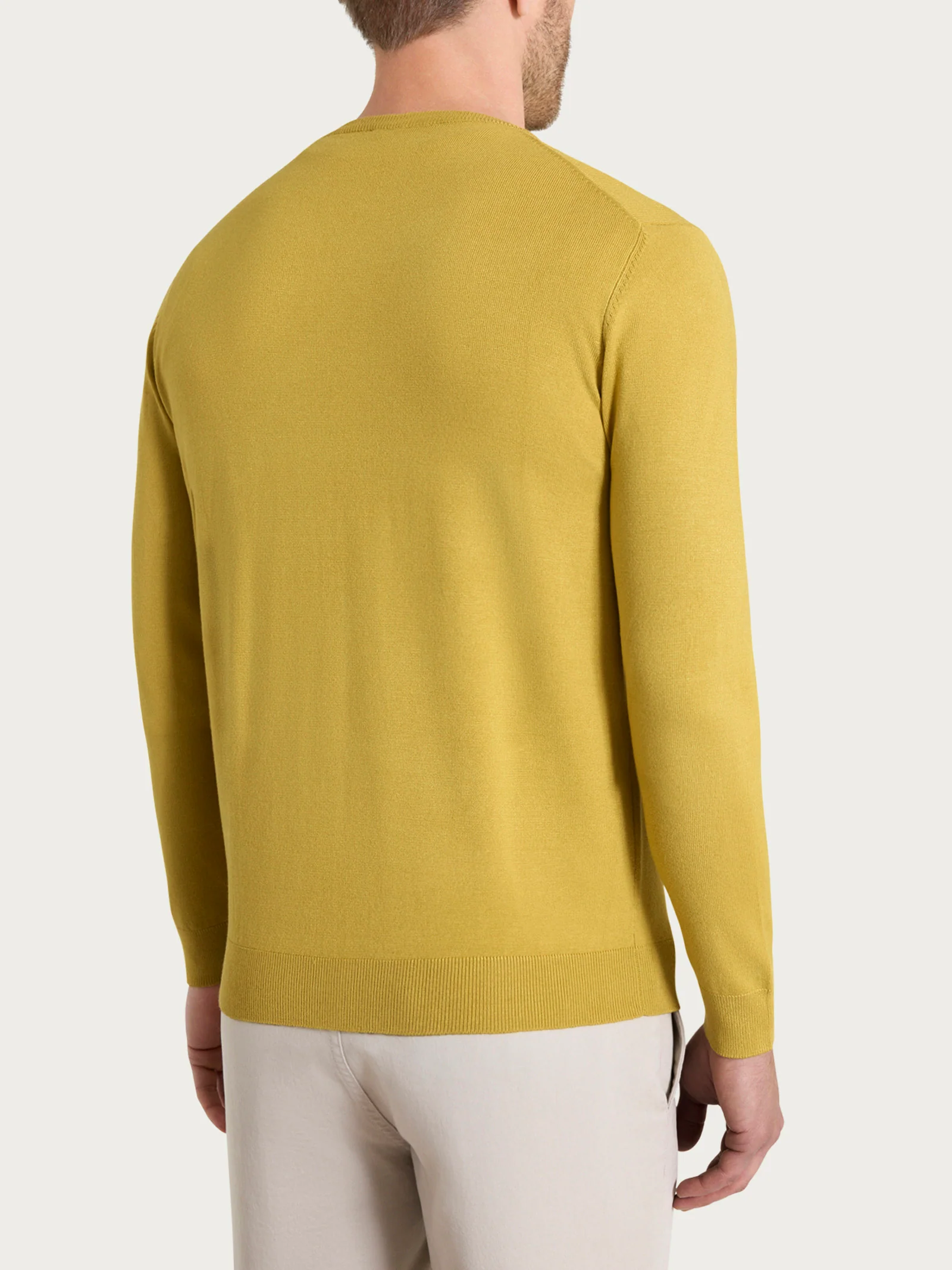 Pull girocollo Four Seasons - Oil Yellow - Image 2