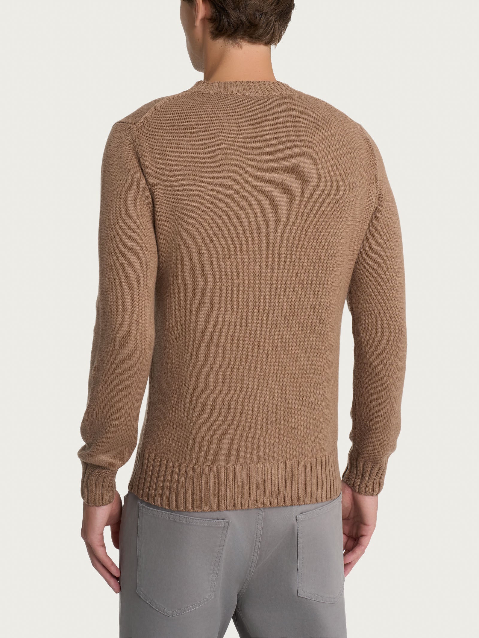 Pull girocollo in filato Nice Wool - Glace' - Image 2