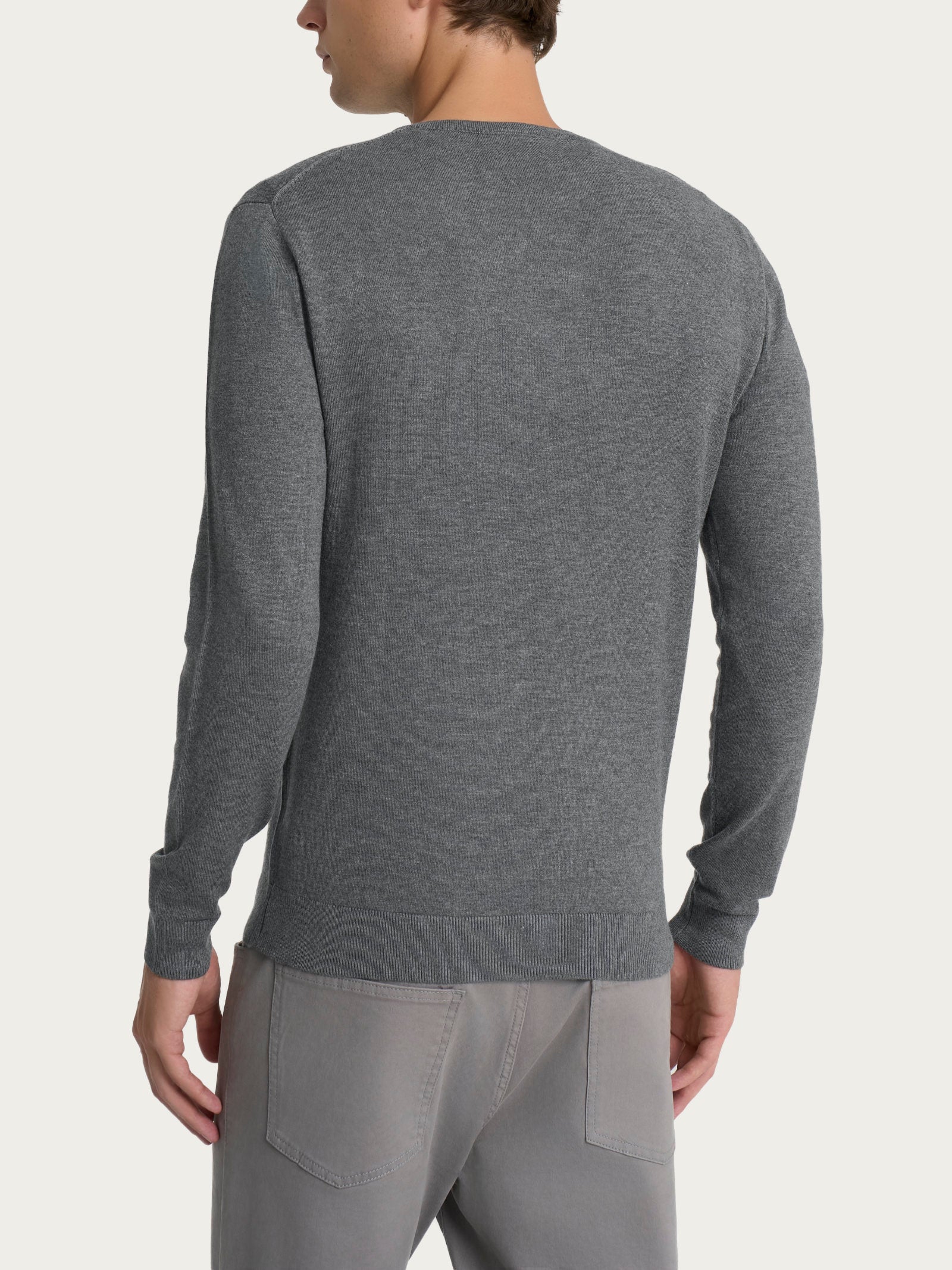 Pull scollo a V Four Seasons - Ardesia Mel. - Image 2