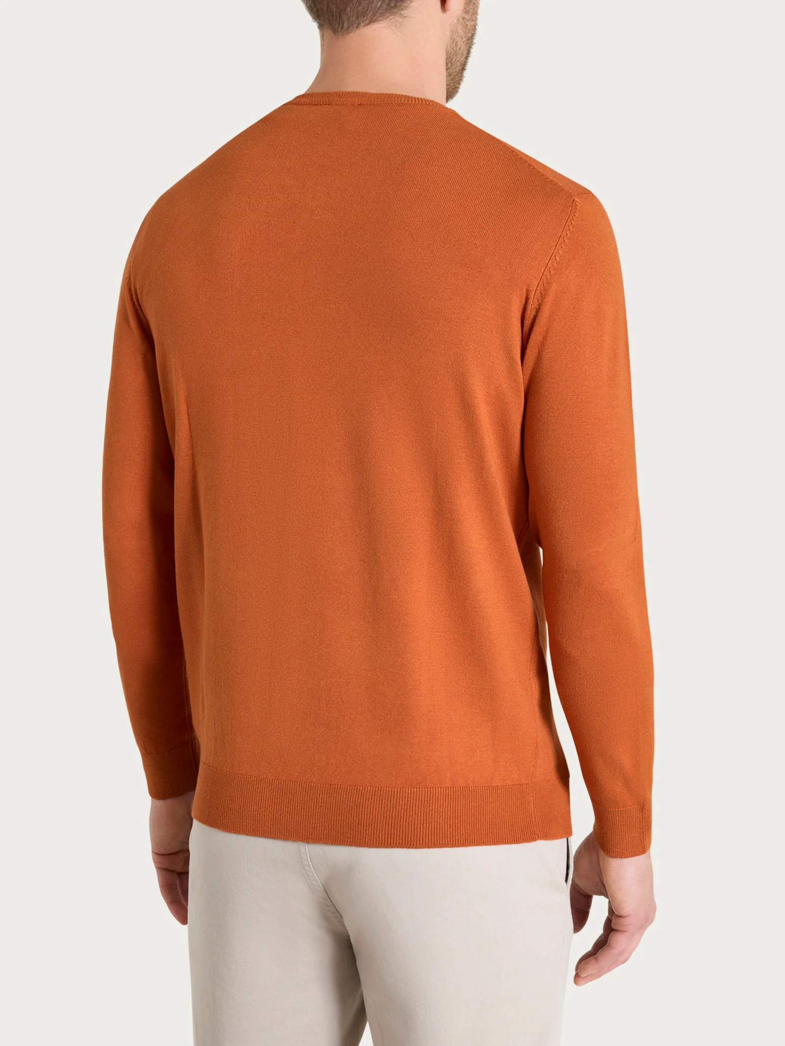 Pull scollo a V Four Seasons - Rust - Image 2