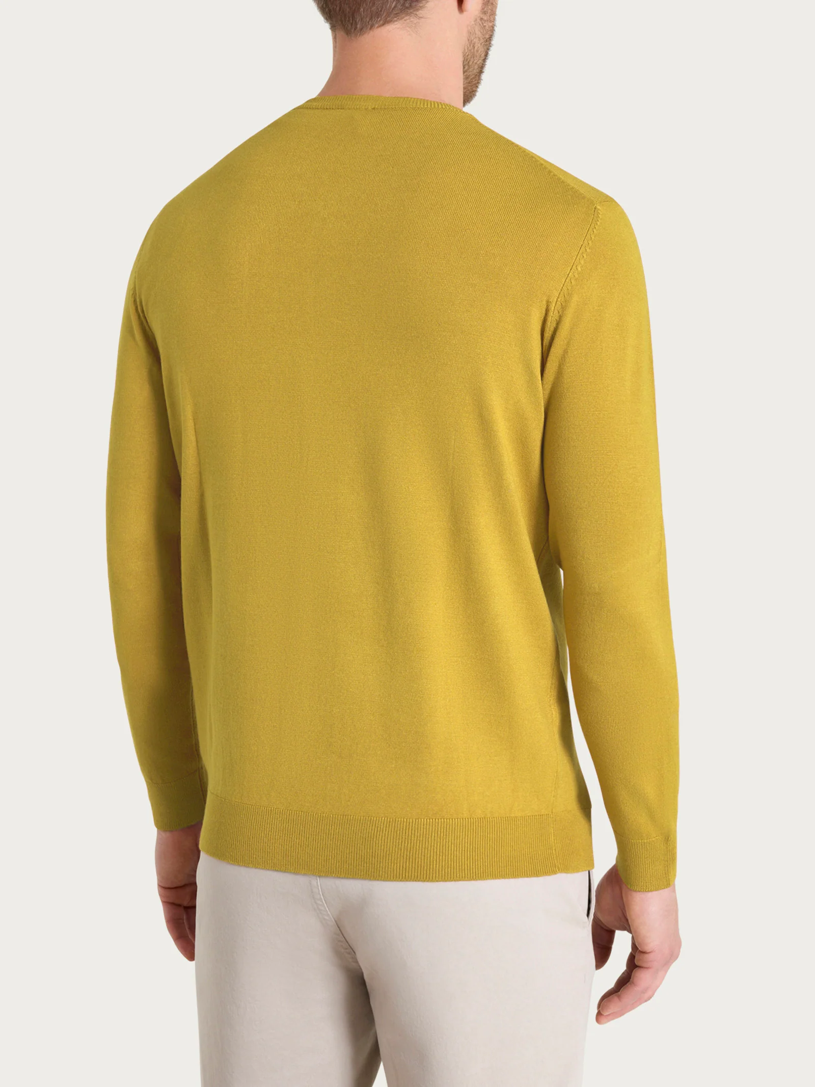 Pull scollo a V Four Seasons - Oil Yellow - Image 2