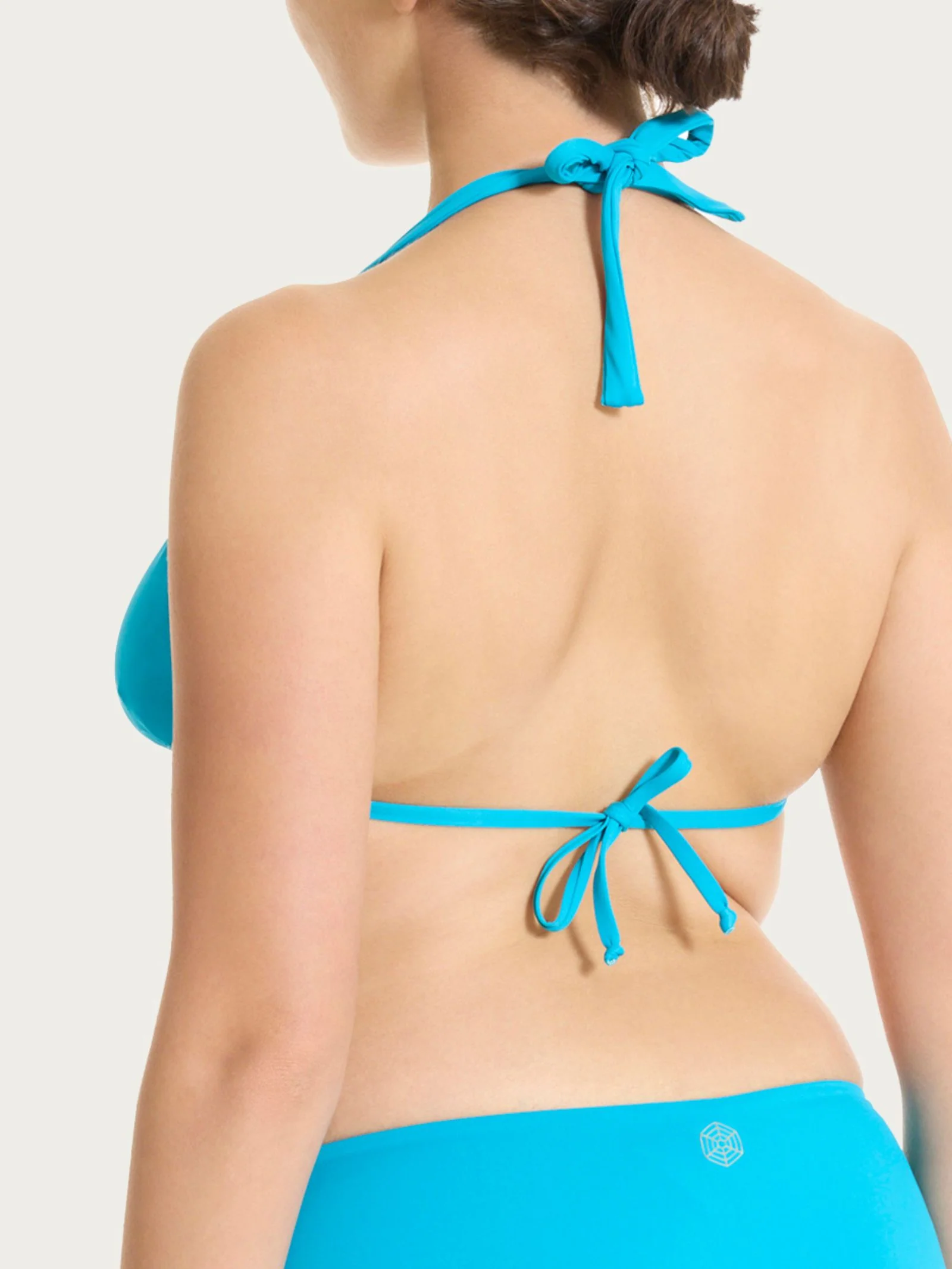 Reggiseno a triangolo personalizzabile in Microfibra Stretch - Caribbean Sea - Image 2