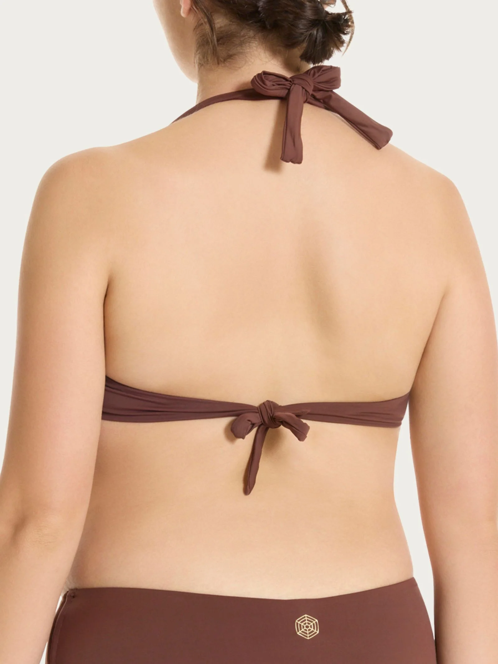 Reggiseno con ferretto in Microfibra Stretch - Chocolate Fondant - Image 2