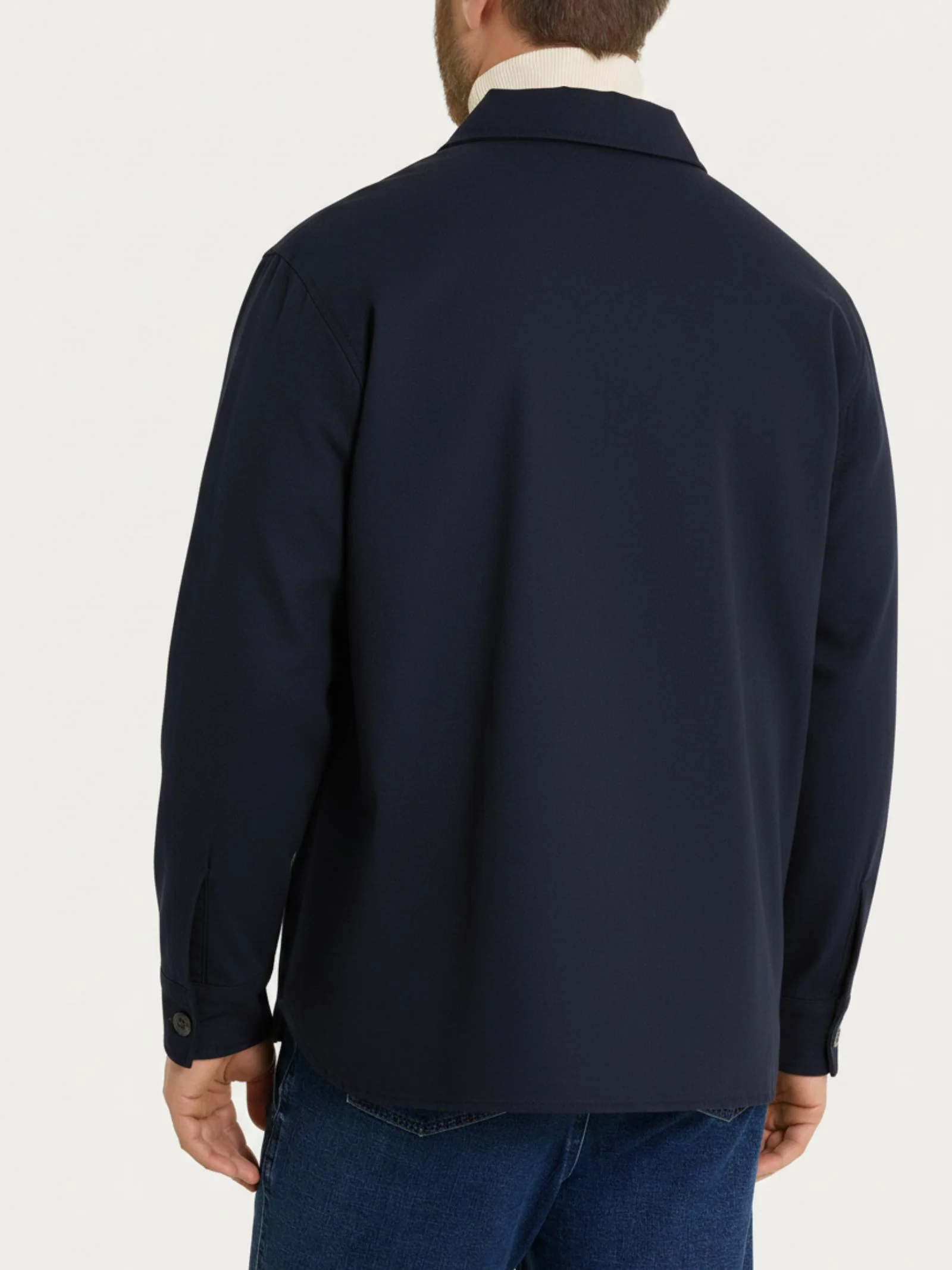 Shacket in Canvas Stretch - Outer Space - Image 2