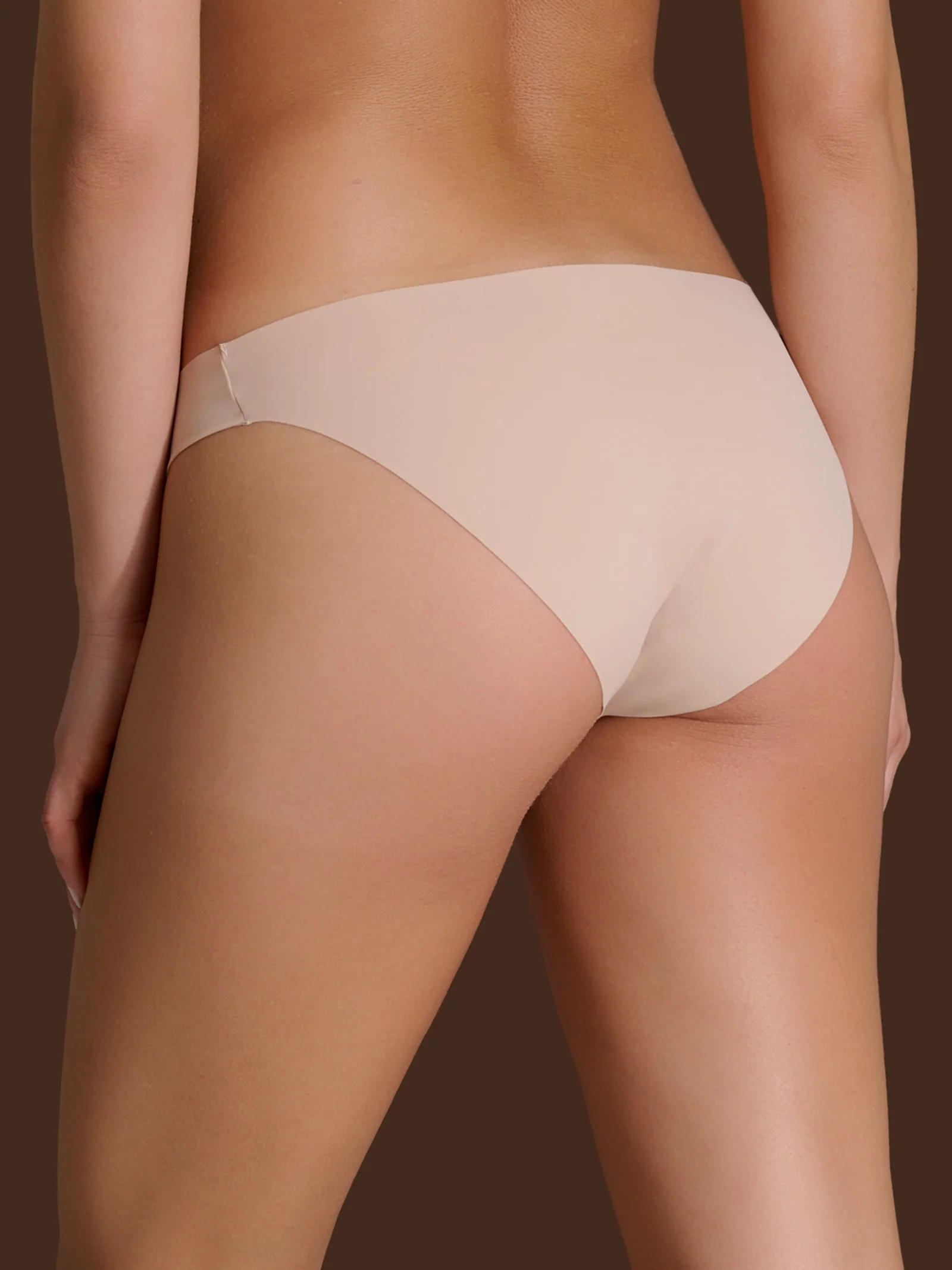 Slip con taglio vivo in Microfibra Compact - Smoke Gray Bipack - Image 2