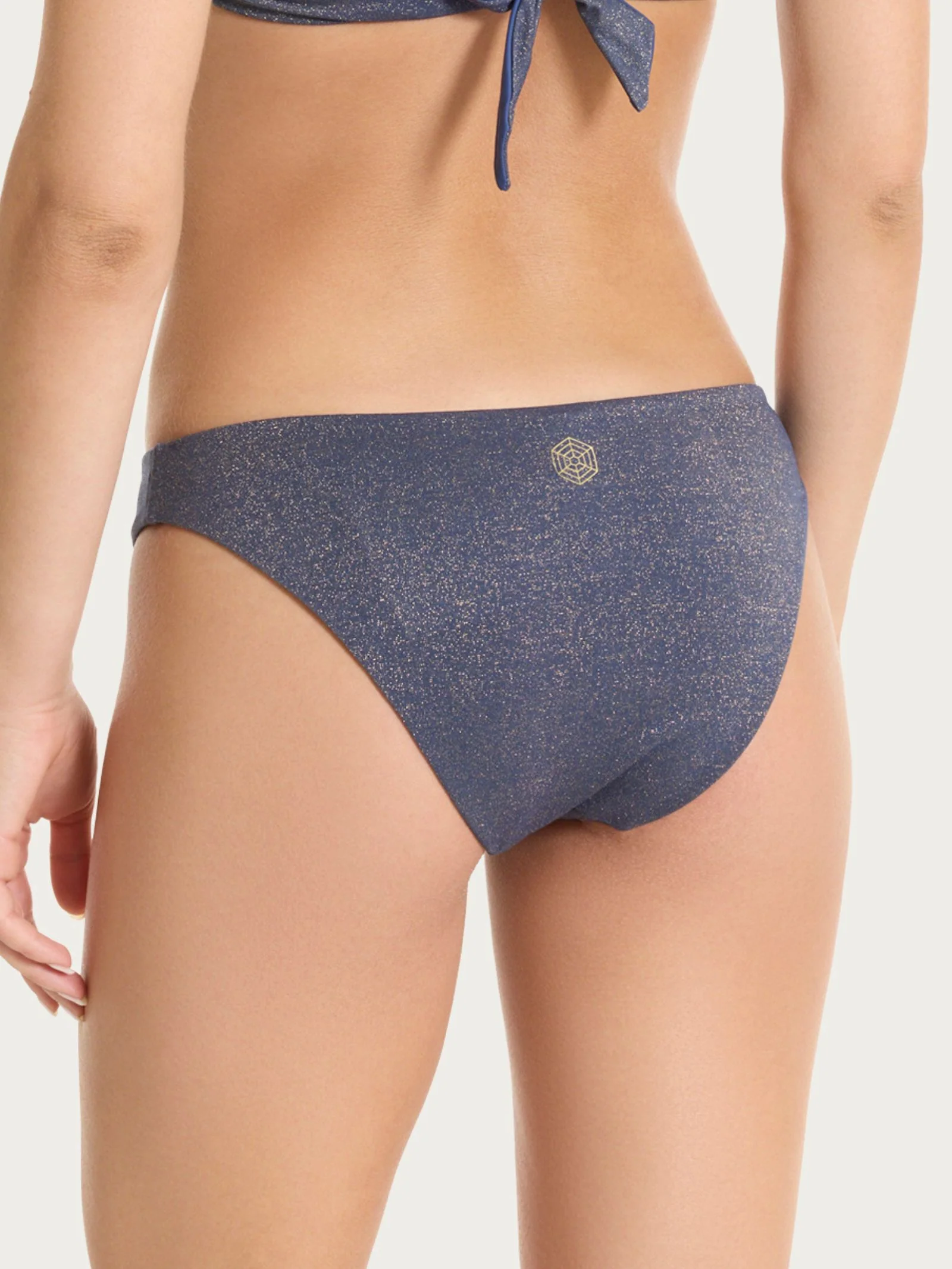 Slip in Microfibra Stretch Lurex - Oceana - Image 2