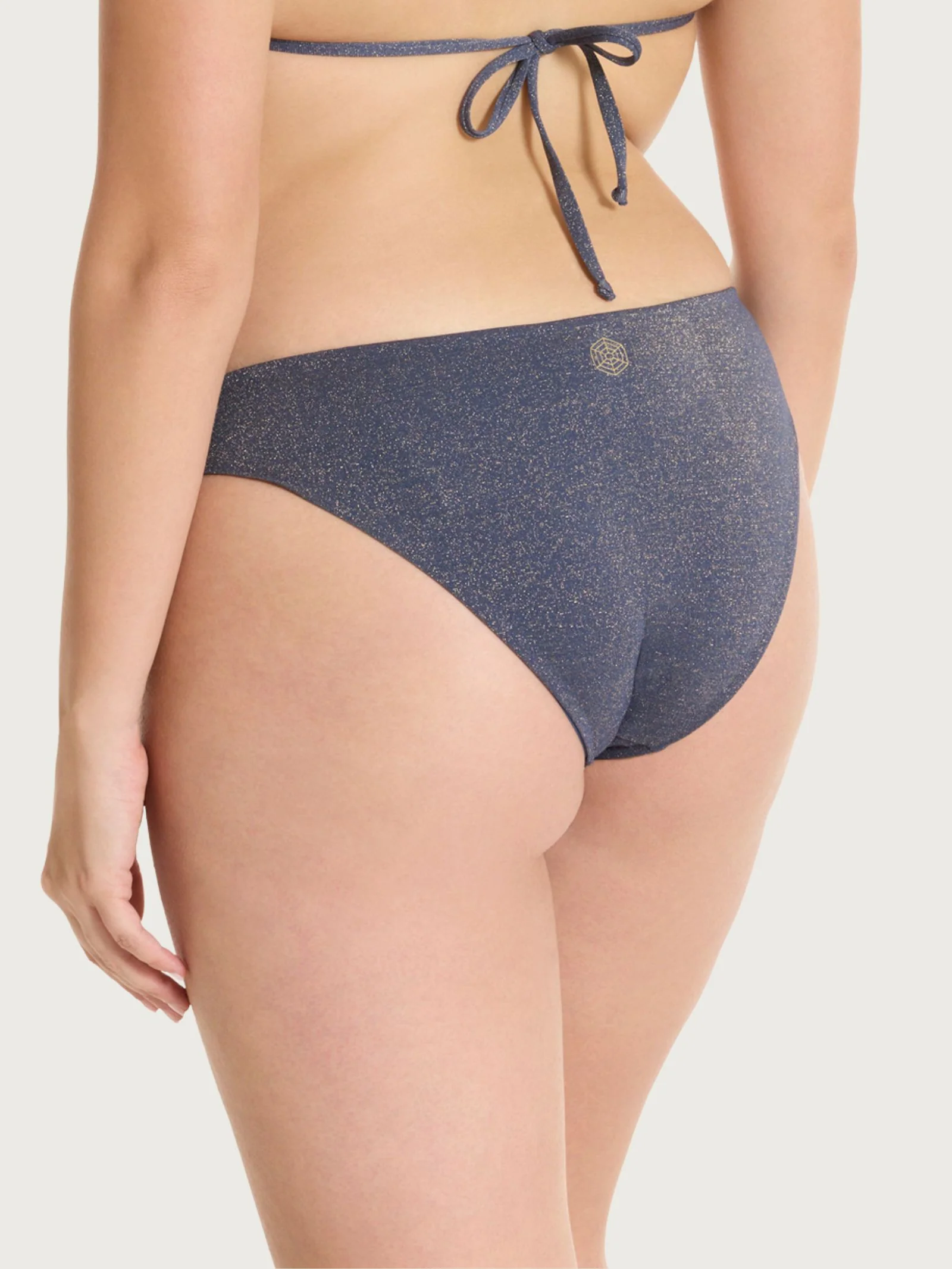 Slip in Microfibra Stretch Lurex - Oceana - Image 3