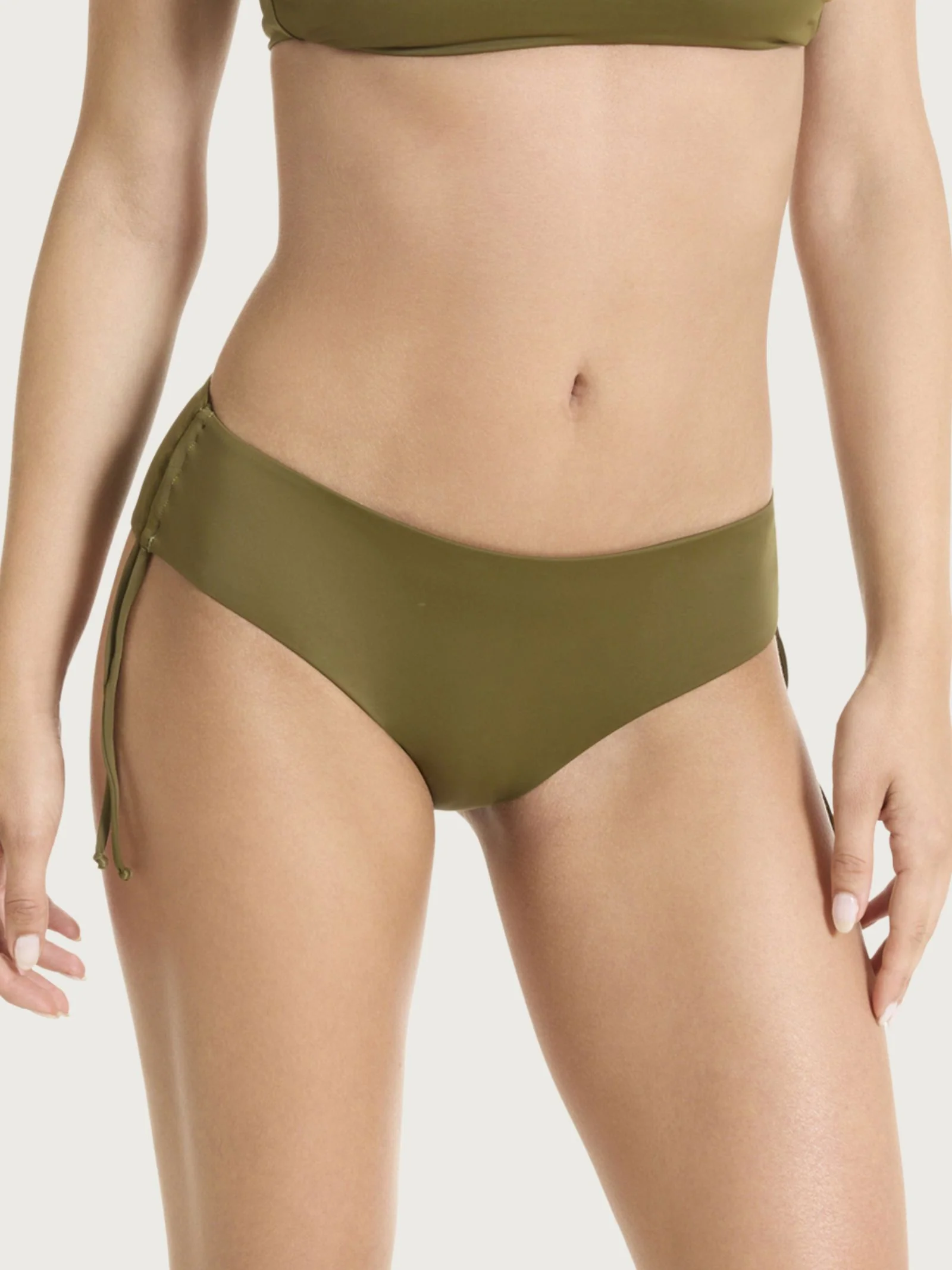 Slip regolabile in Microfibra Stretch - Dark Olive