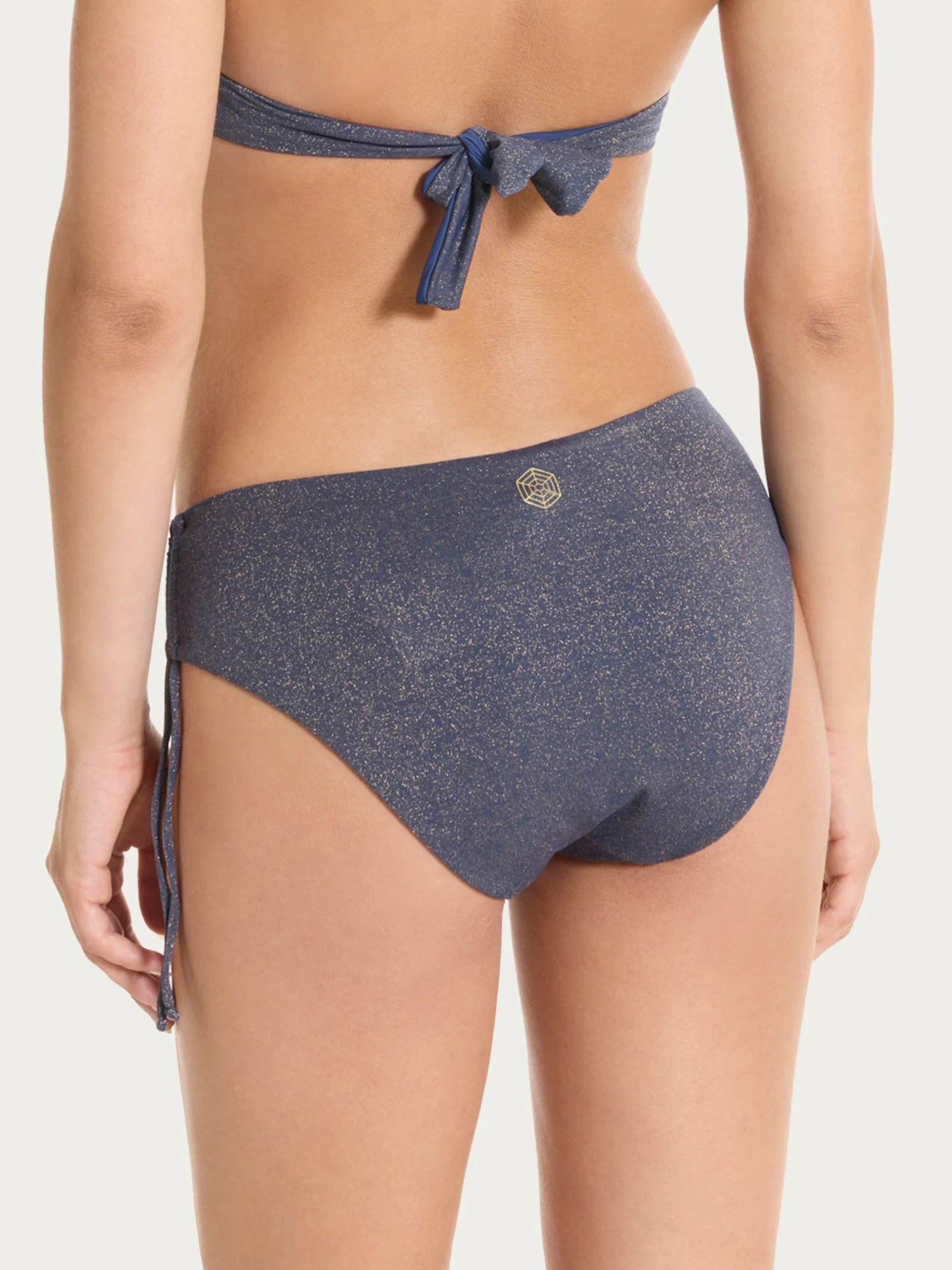 Slip regolabile in Microfibra Stretch Lurex - Oceana - Image 3