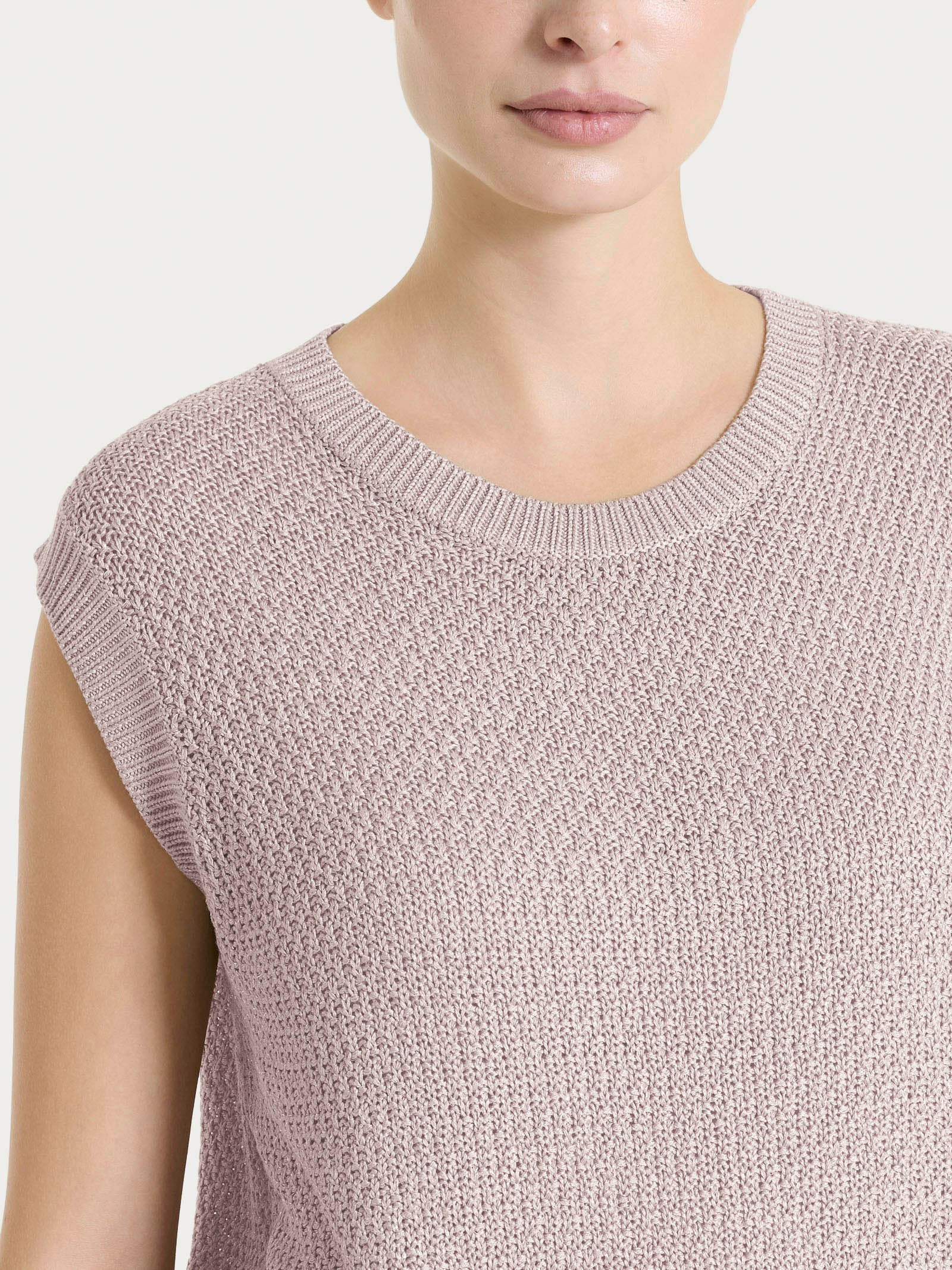 Smanicato in Lurex Rice Stitch - Sphinx - Image 3