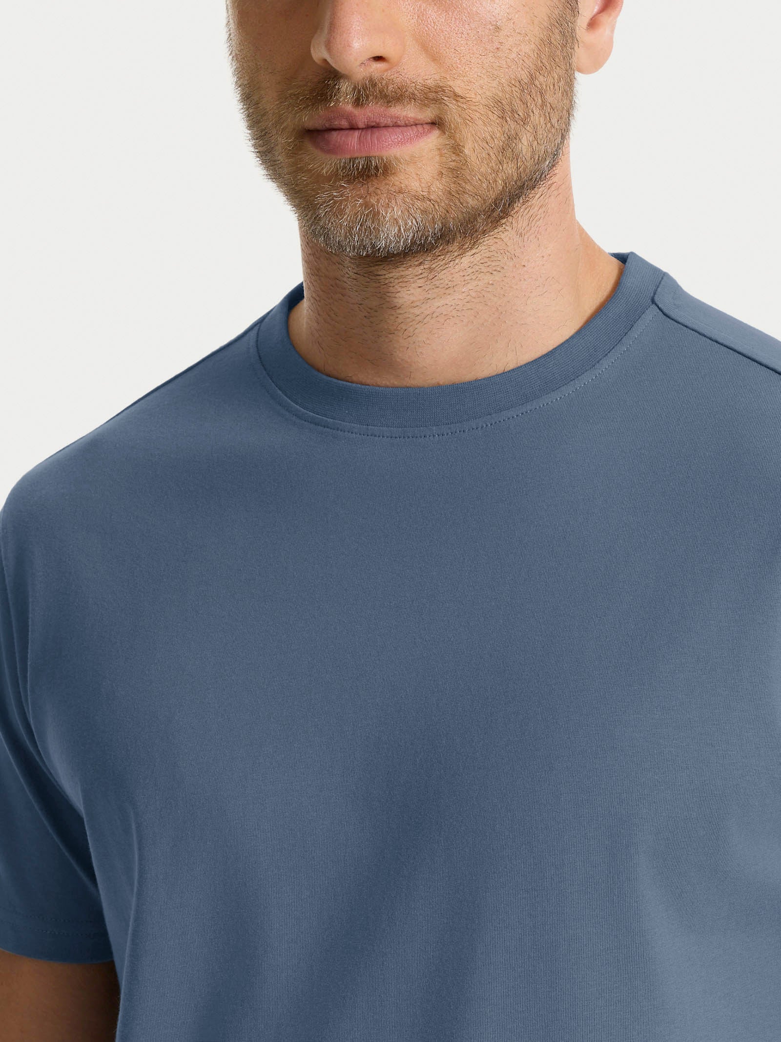 T-shirt girocollo in jersey di cotone - Turbulence - Image 3