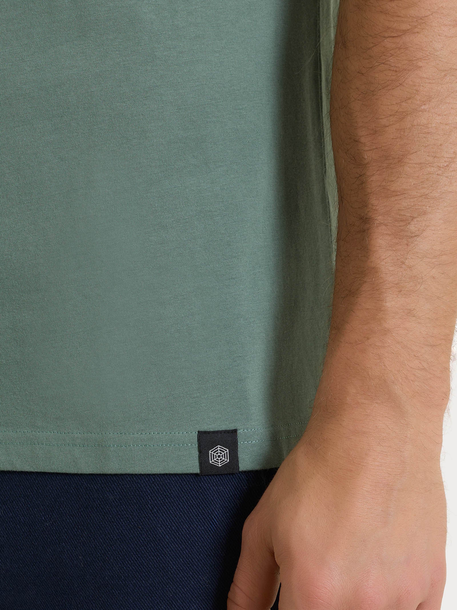 T-shirt girocollo in jersey di cotone - Laurel Wreath - Image 4