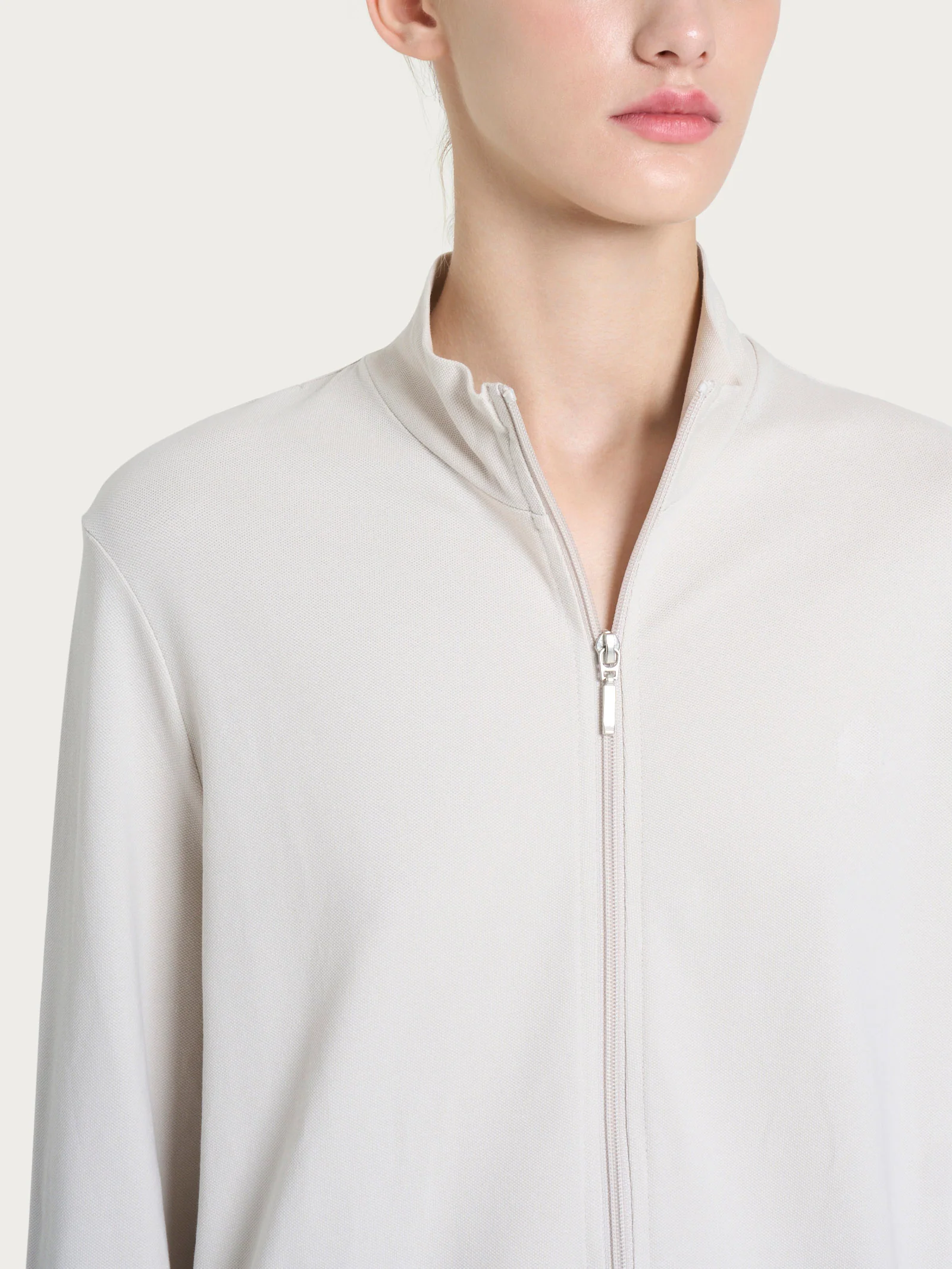 Tuta in Eco Cotton Piquet Stretch - Fant.Champignon - Image 3