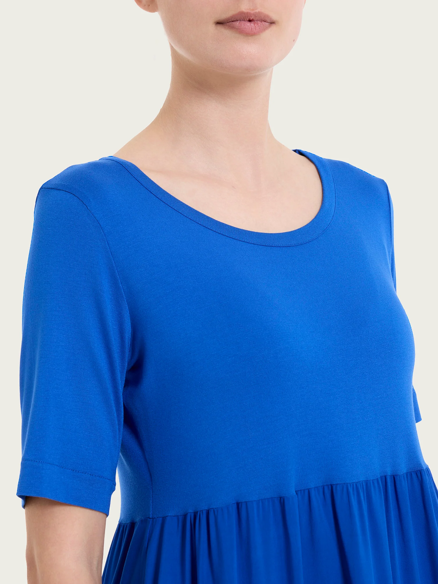 Vestito svasato a balze in misto viscosa - Surf the Web - Image 3
