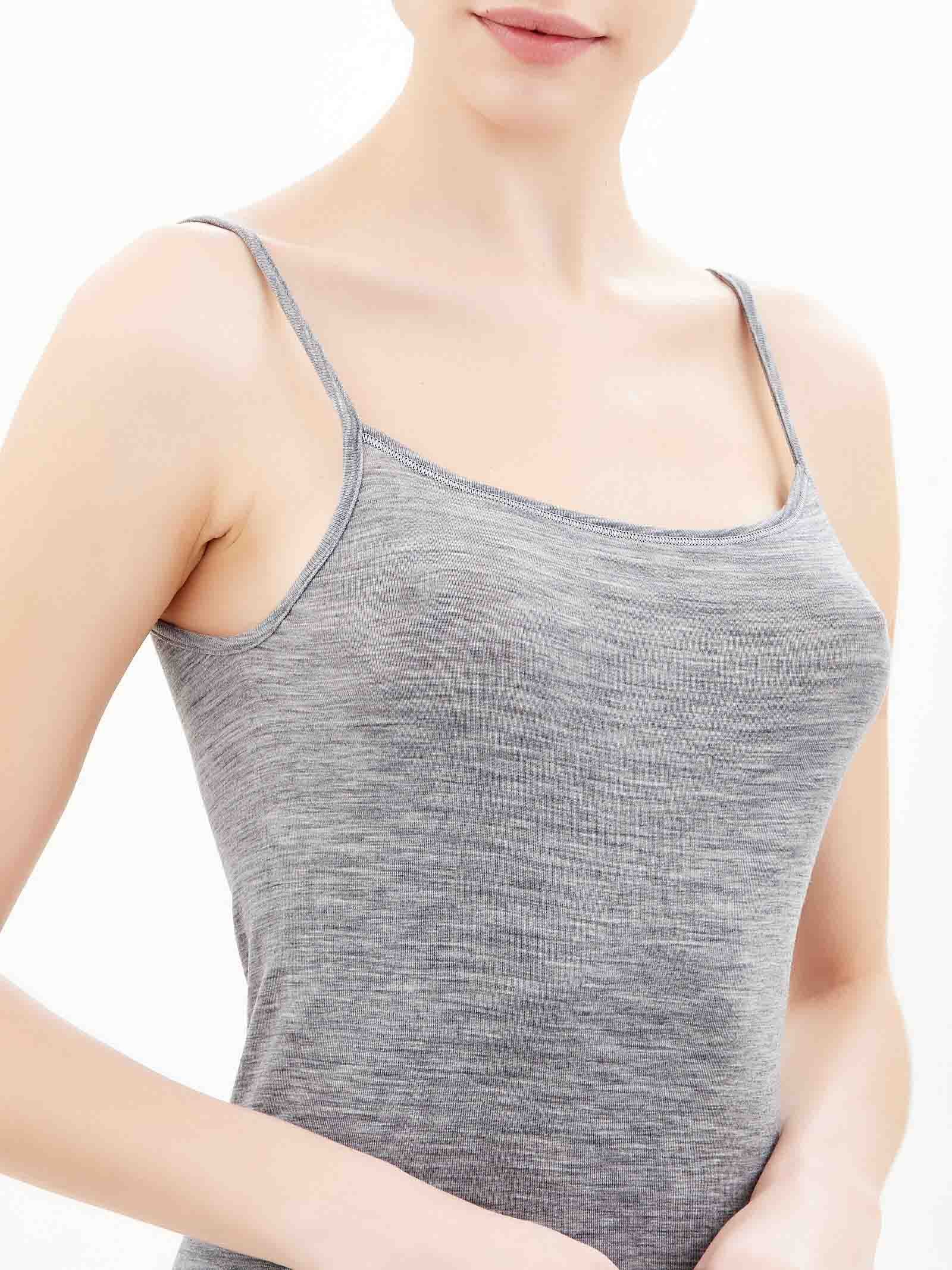 Wonderwool - Top in lana ultrafine - Vapore Mel. - Image 4